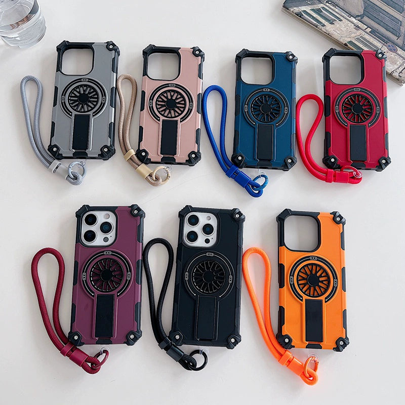 Four Corners Thick Magnetic Phone Case For iPhone