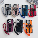 Four Corners Thick Magnetic Phone Case For iPhone
