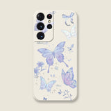 Butterfly Shockproof Silicone Phone Case For Samsung