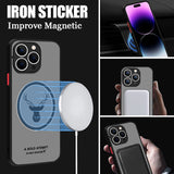 Transparent Magnetic Drop-Proof Phone Case For iPhone