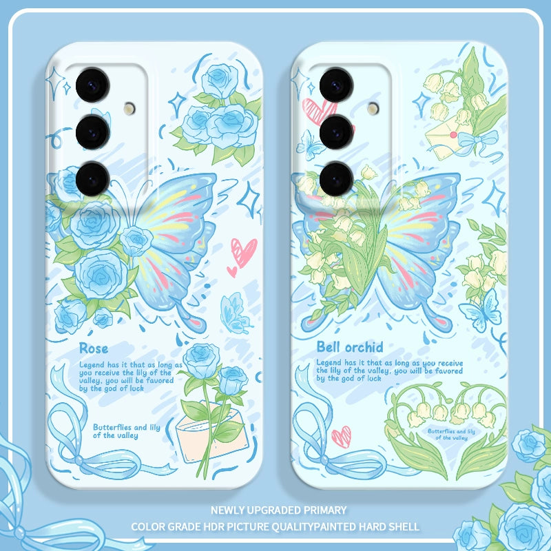 Butterfly Shockproof Phone Case For Samsung