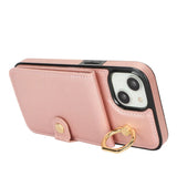 Ring Card Holder Wallet Phone Case For iPhone