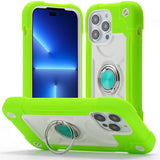 Custodia colorata in silicone per PC per iPhone