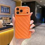 Silicone Twill Phone Case For iPhone