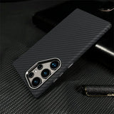 Luxury Matte Carbon Magnetic Slim Case For Samsung