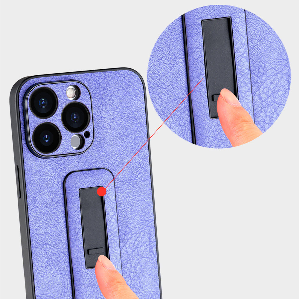 Invisible Push-pull Bracket Mobile Phone Case For iPhone