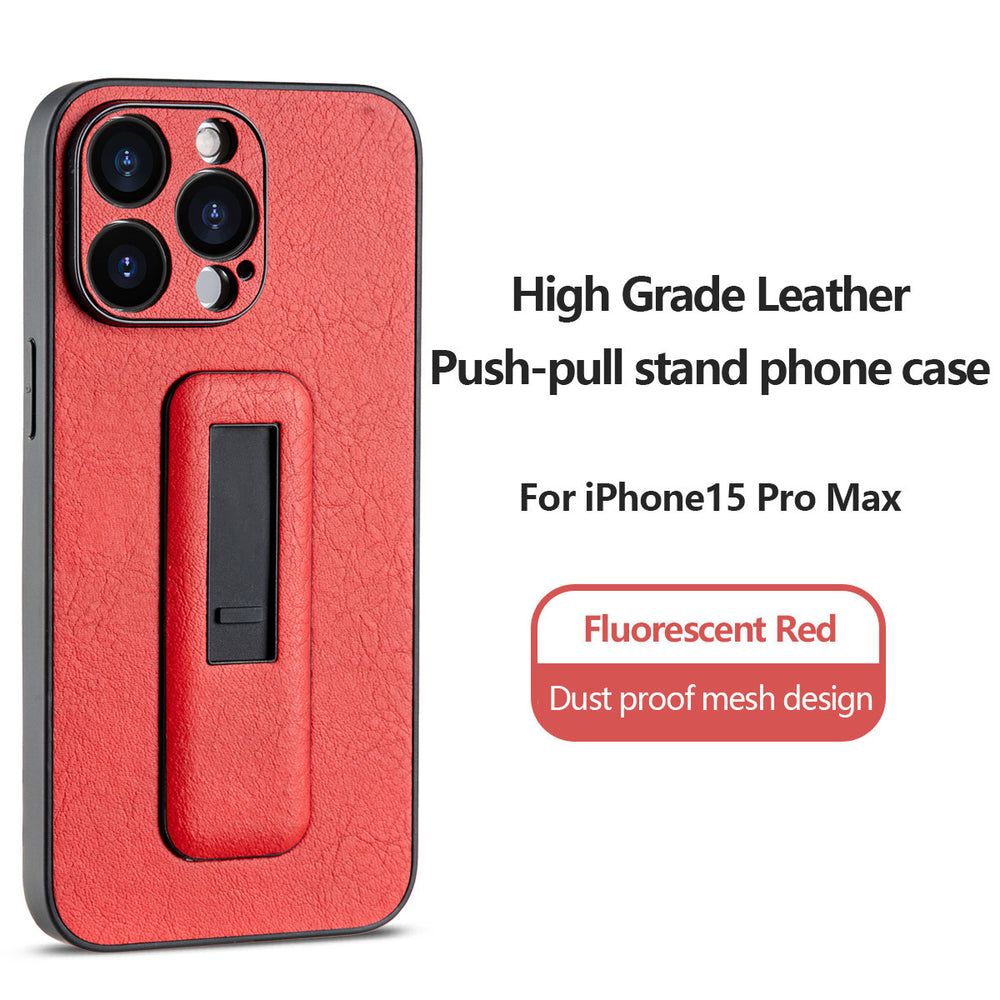 Invisible Push-pull Bracket Mobile Phone Case For iPhone