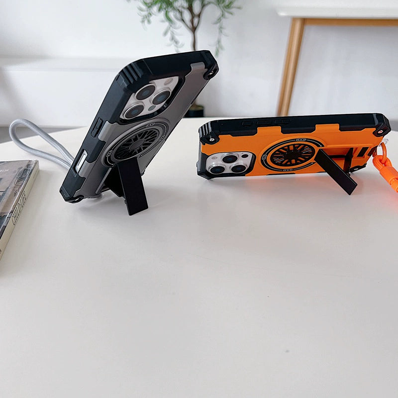 Four Corners Thick Magnetic Phone Case For iPhone