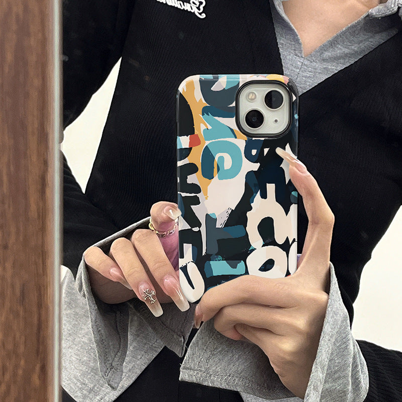 Graffiti Magnetic Phone Case For iPhone