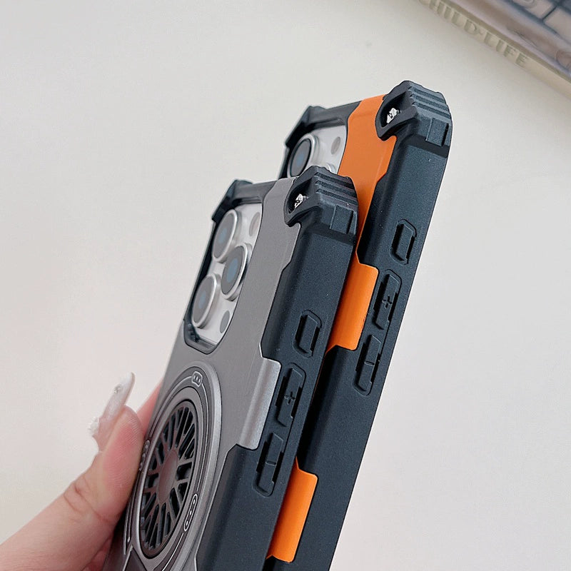 Four Corners Thick Magnetic Phone Case For iPhone
