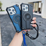 Four Corners Thick Magnetic Phone Case For iPhone