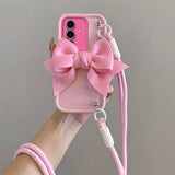 Pink Bow Phone Case For Samsung