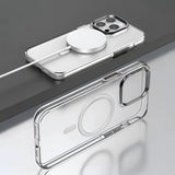 Magnetic Transparent Anti-fall Mobile Phone Case For iPhone