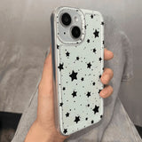 Blue Zipper Inkjet Star Phone Case For iPhone