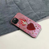 Heart Magnetic Phone Case For iPhone