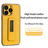 Invisible Push-pull Bracket Mobile Phone Case For iPhone