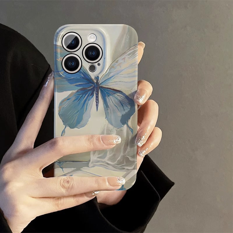 Blue Butterfly Phone Case for IPhone