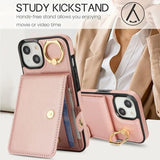 Ring Card Holder Wallet Phone Case For iPhone