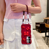 Bowknot with Lanyard Phone Case For Samsung