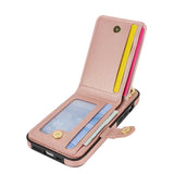Ring Card Holder Wallet Phone Case For iPhone