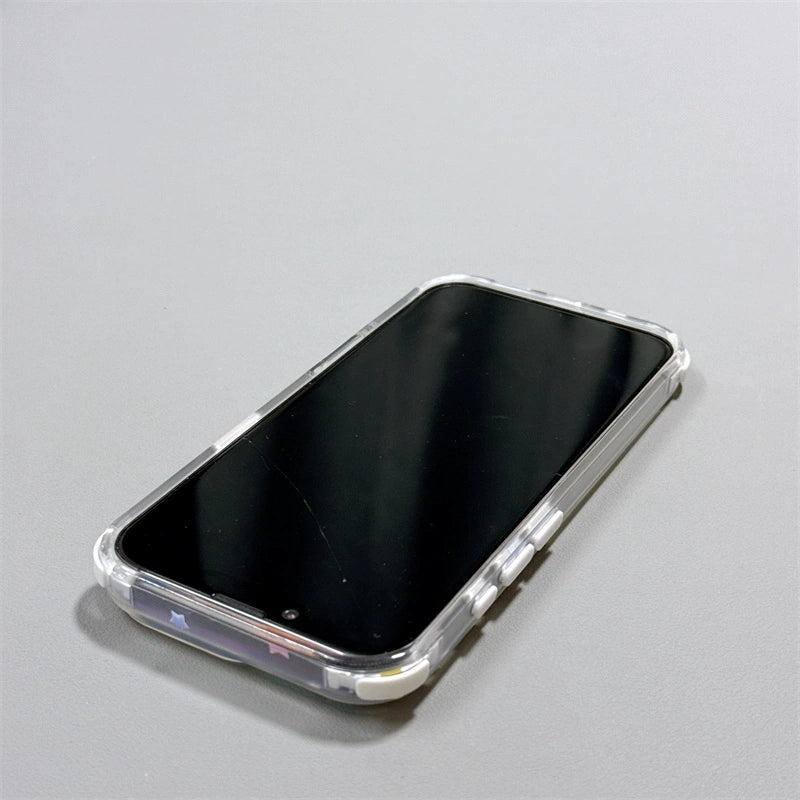 Star Four Corner Anti-fall Phone Case For iPhone
