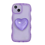 Love stand wavy edge case for iPhone