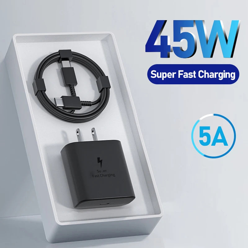 PD45W USB C Charger For Samsung Galaxy