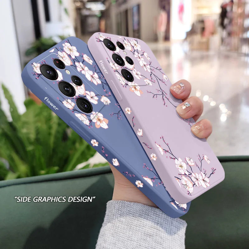 Plum Blossom Phone Case For Samsung