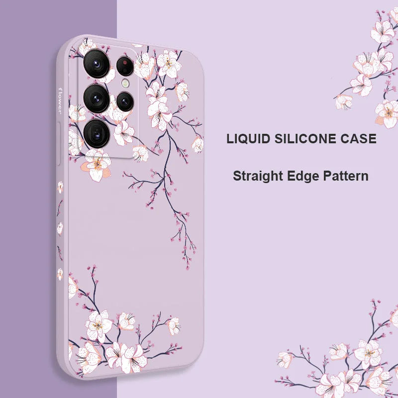 Plum Blossom Phone Case For Samsung