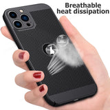 Heat Dissipation Mesh Phone Cover For iPhone