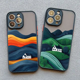 Mountain Forest Village Shockproof Phone Case For iPhone