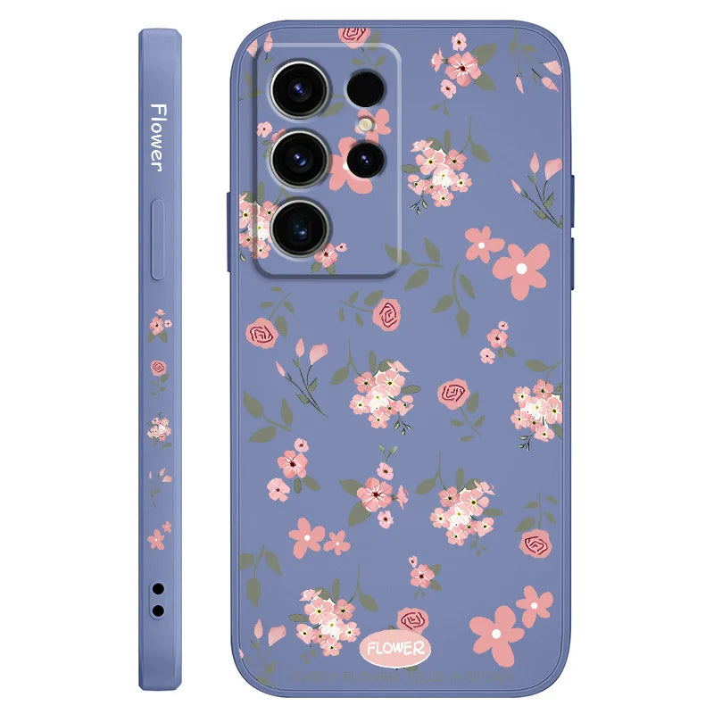 Floral Scent Phone Case For Samsung