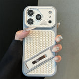 Heat Dissipation With Holder Phone Case For iPhone