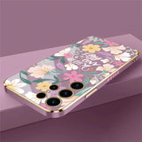 Flower Silicone Soft Case For Samsung