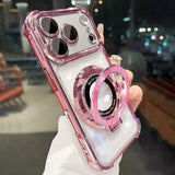 Bracket Stand Holder Lens Protection Case for iPhone