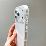 Soft Transparent Silicone TPU Phone Case For iPhone