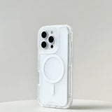 Trendy 3IN1 Magnetic Shockproof Case For iPhone