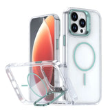 Clear Acrylic  Original Cover  Invisible Lens Stand Holder Phone Case For iPhone