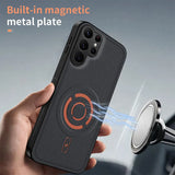 Solid Color Soft TPU Frame + PC PU Leather Phone Case For Samsung