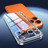 Ultra Thin Transparent Phone Case For iPhone