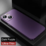Ultra Thin Matte Translucent Case For iPhone