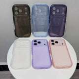 Soft Transparent Silicone TPU Phone Case For iPhone