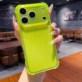 Jelly Clear Silicone Soft Case For iPhone