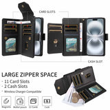 Wallet Multi-card Leather Case For iPhone