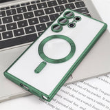 Luxury Transparent Plating Phone Case For Samsung