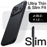 Silicone Soft Shockproof Black TPU Case For iPhone