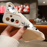 Flowers Print Soft Case For Samsung