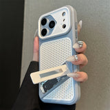Heat Dissipation With Holder Phone Case For iPhone