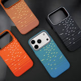 Frosted Carbon Fiber Texture Magnetic Case For iPhone