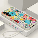 Flowers Soft TPU Phone Case For Samsung